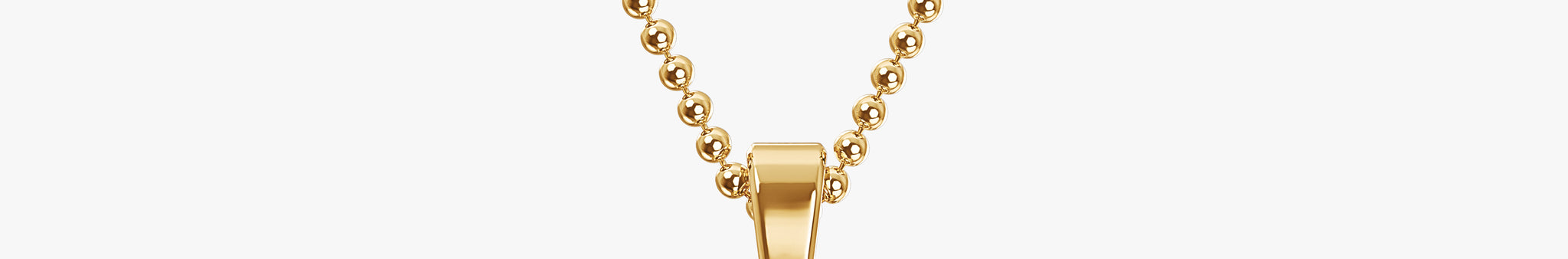 TYPE by J'EVAR 9MM O SOLITAIRE DIAMOND INITIAL PENDANT 18K Yellow Gold ALTR Lab Grown Diamond Front View
