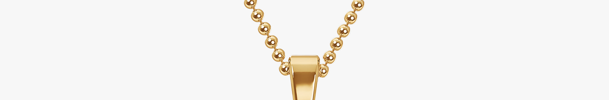TYPE by J'EVAR 7MM LETTER P SOLITAIRE DIAMOND INITIAL PENDANT 18K Yellow Gold ALTR Lab Grown Diamond Back View