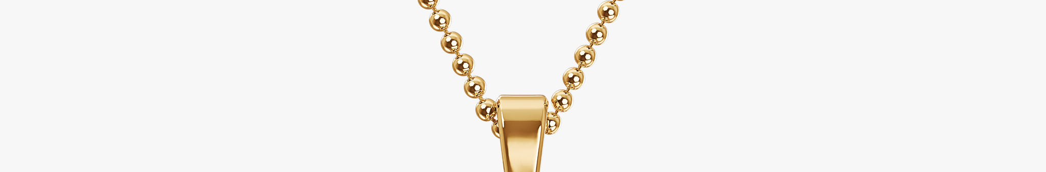 TYPE by J'EVAR 9MM P SOLITAIRE DIAMOND INITIAL PENDANT 18K Yellow Gold ALTR Lab Grown Diamond Front View