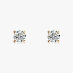 Certified Diamond Stud Earrings