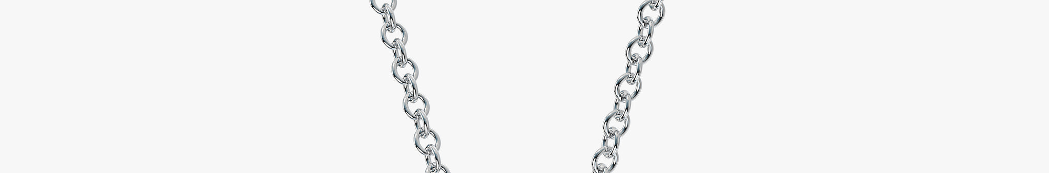 J'EVAR 14KT White Gold Solitaire Diamond Necklace ALTR Lab Grown Bezel Solitaire Diamond Necklace Side Perpective View