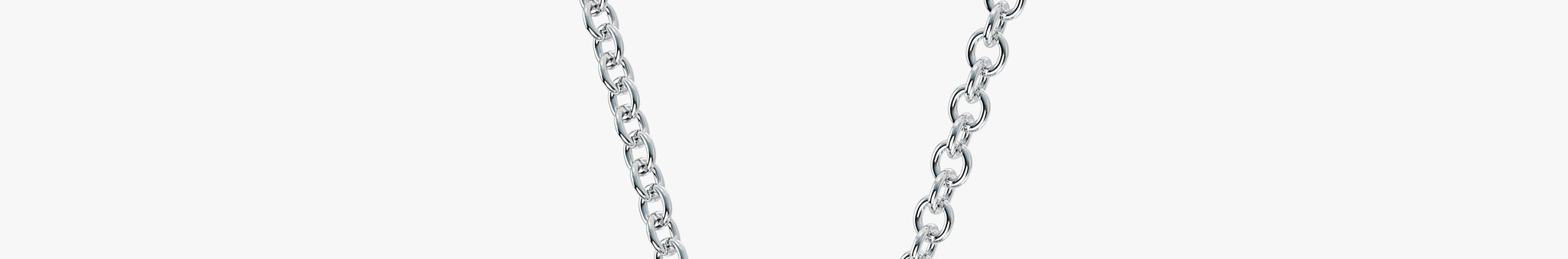 J'EVAR 14KT White Gold Solitaire Diamond Necklace ALTR Lab Grown Bezel Solitaire Diamond Necklace Side Perpective View