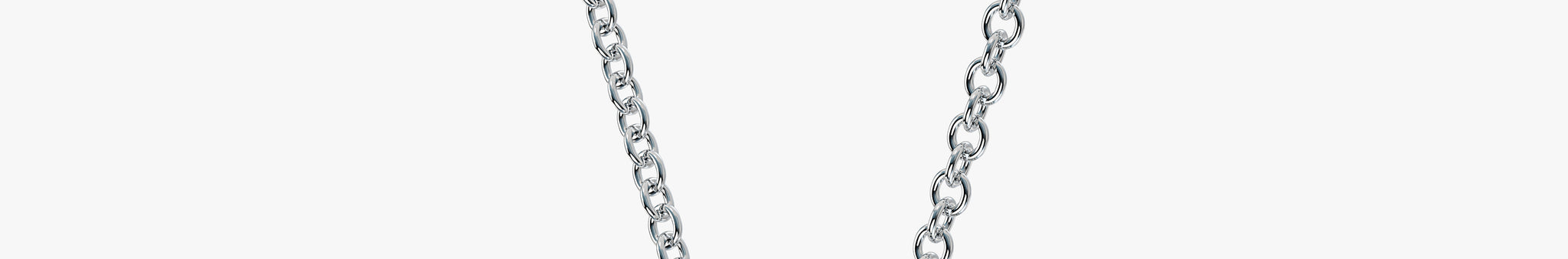 J'EVAR 14KT White Gold Solitaire Diamond Necklace ALTR Lab Grown Bezel Solitaire Diamond Necklace Side Perpective View