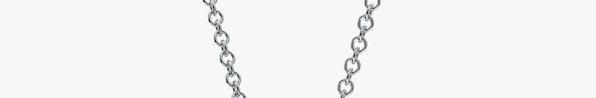 J'EVAR 14KT White Gold Solitaire Diamond Necklace ALTR Lab Grown Bezel Solitaire Diamond Necklace Side Perpective View