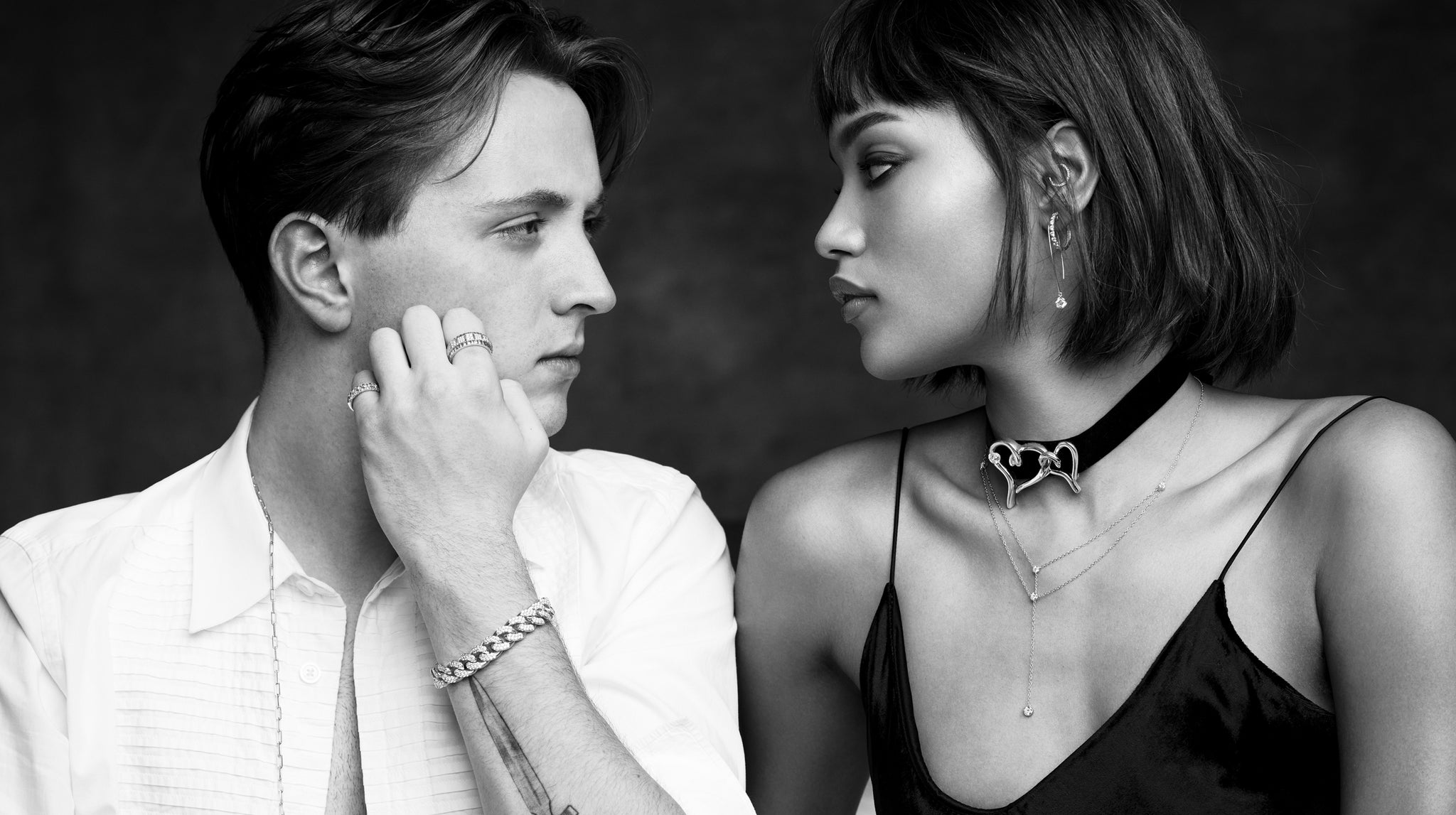 Sustainable Fine Jewelry made with Recycled Yellow Gold and White Gold | J'evar Beating Heart Collection