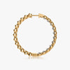 J'EVAR 14KT Yellow Gold Jevar Lotus Petals ALTR Lab Grown Diamond Hoop Earrings Side View | 5.00 CT