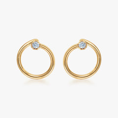 Enso Diamond Earrings