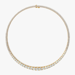 Bold Riviera Diamond Necklace