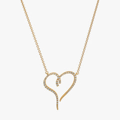 Heart Diamond Necklace
