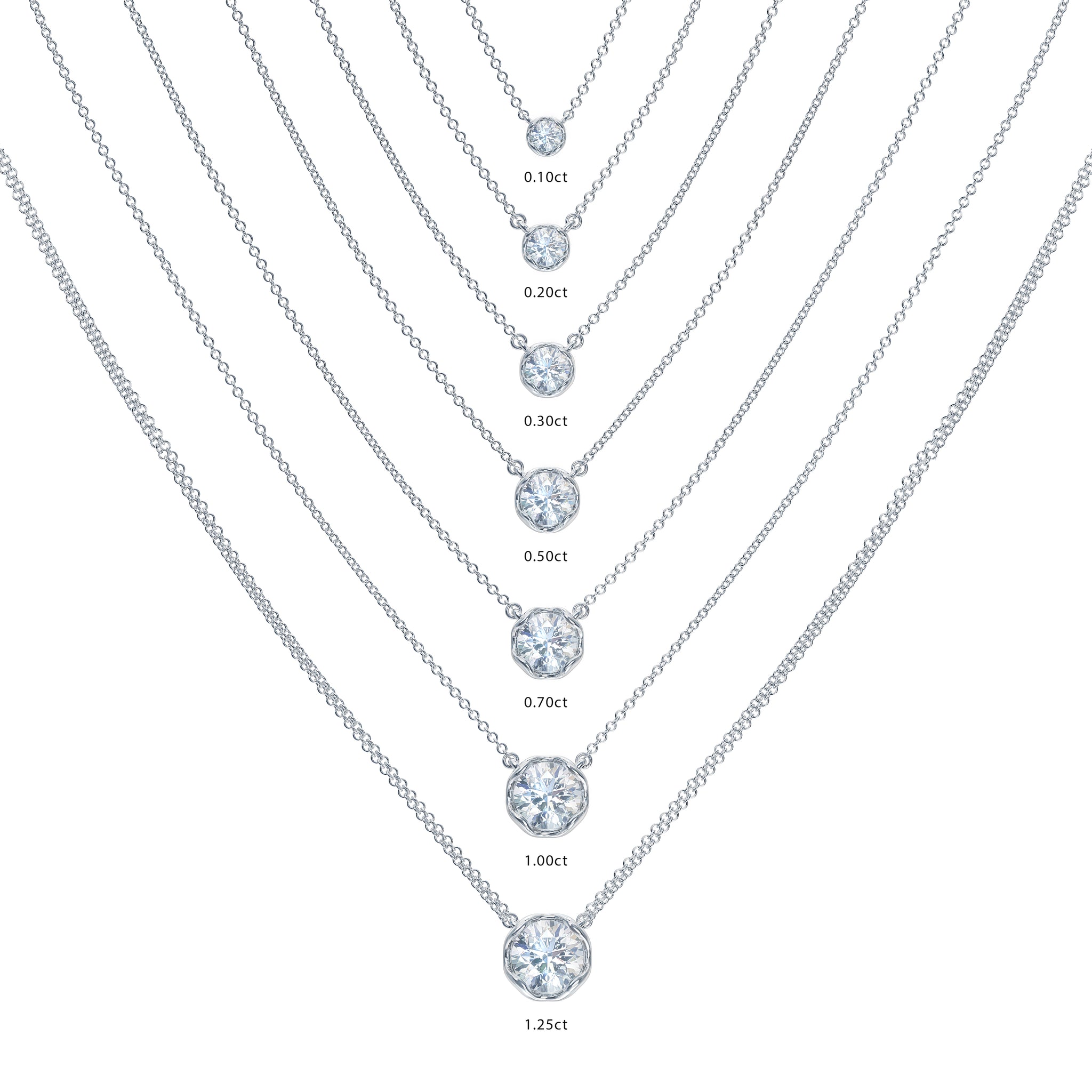 Solitaire Diamond Necklace