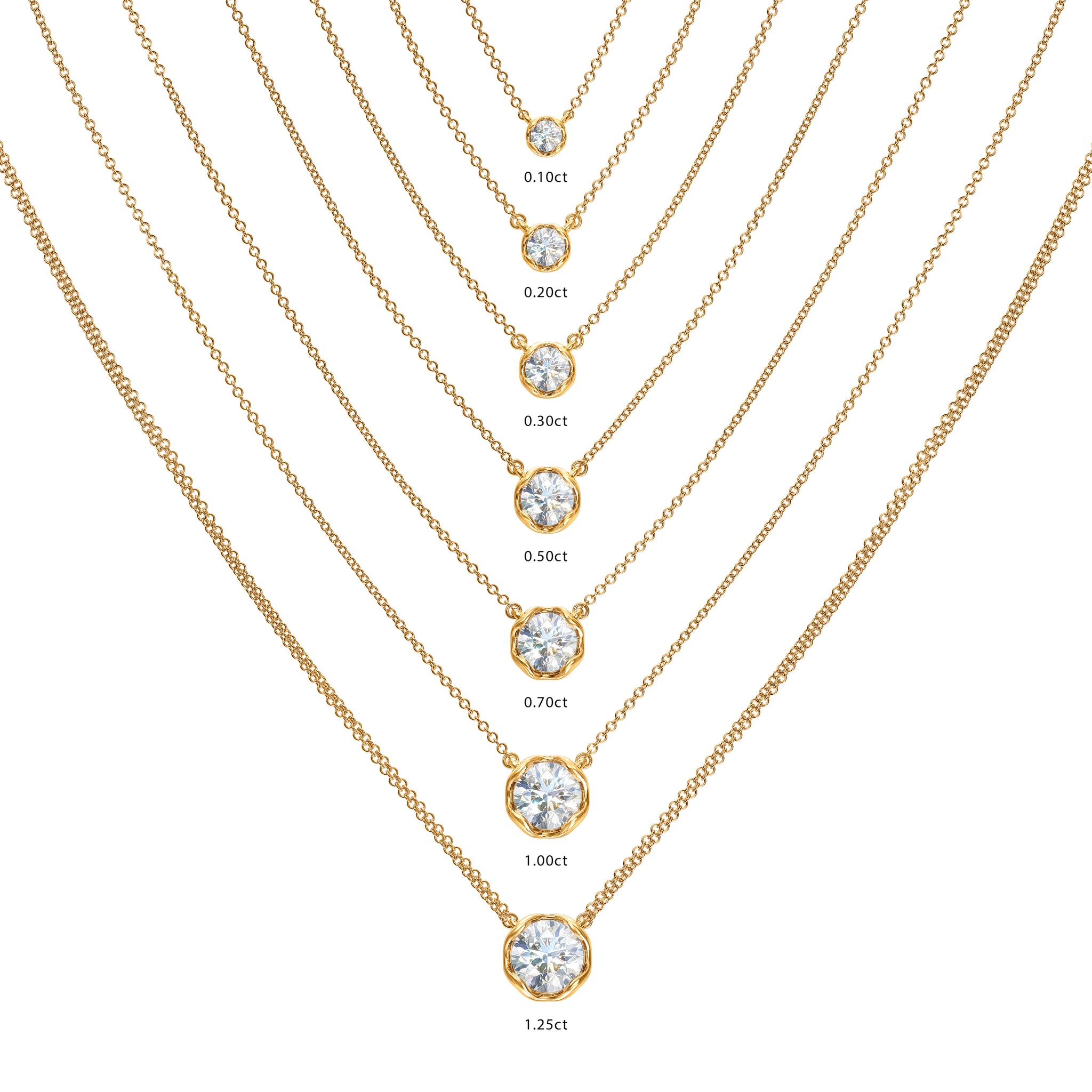 Solitaire Diamond Necklace