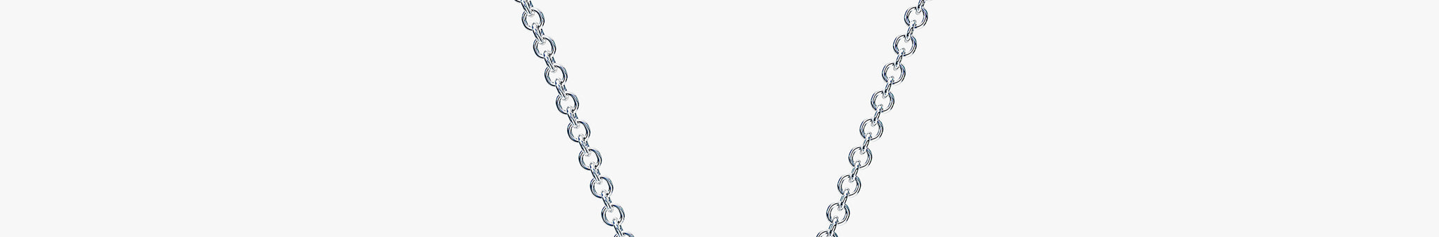J'EVAR Sterling Silver Adjustable Heart Key ALTR Lab Grown Diamond Necklace Front View