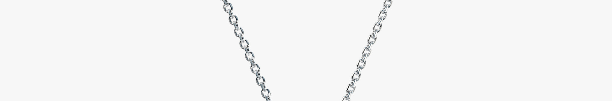 J'EVAR 14KT White Gold Unity Cross ALTR Lab Grown Diamond Necklace Front View