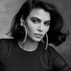 J'EVAR 18KT White Gold Couture 20 CT ALTR Diamond Hoop Earrings Campaign 2023 | 20.00 CT