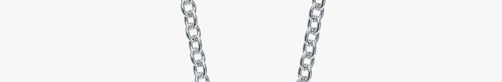 J'EVAR 18KT White Gold Invisible Halo ALTR Lab Grown Diamond Necklace Side Perspective View