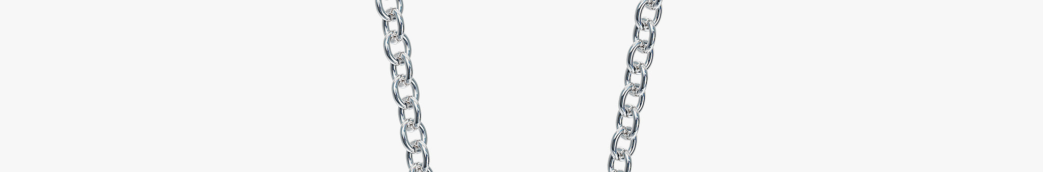 J'EVAR 18KT White Gold Invisible Halo ALTR Lab Grown Diamond Necklace Side Perspective View