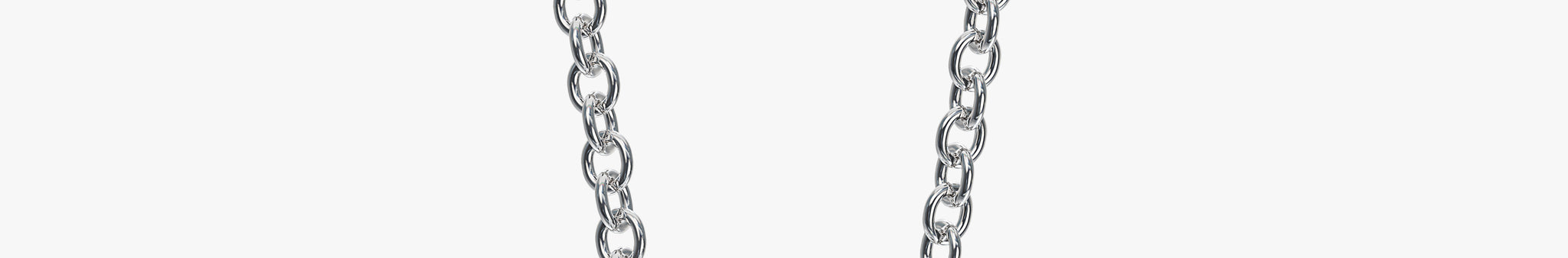 J'EVAR 18KT White Gold Invisible Halo ALTR Lab Grown Diamond Necklace Side Perspective View