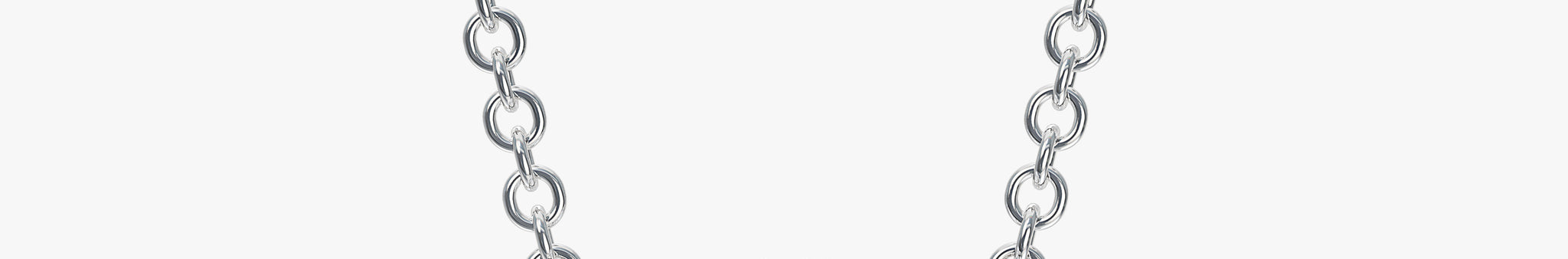 J'EVAR 18KT White Gold Invisible Halo ALTR Lab Grown Diamond Necklace Front View