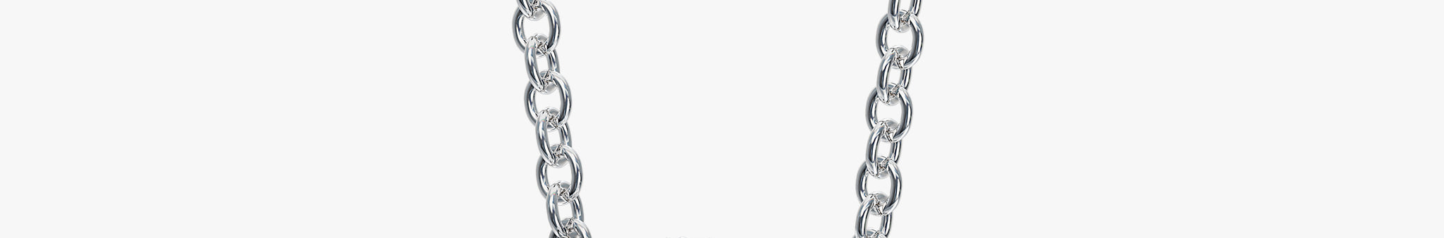 J'EVAR 18KT White Gold Invisible Halo ALTR Lab Grown Diamond Necklace Side Perspective View