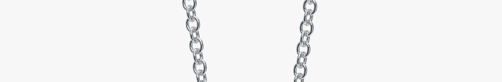 J'EVAR 18KT White Gold Invisible Halo ALTR Lab Grown Diamond Necklace Side Perspective View