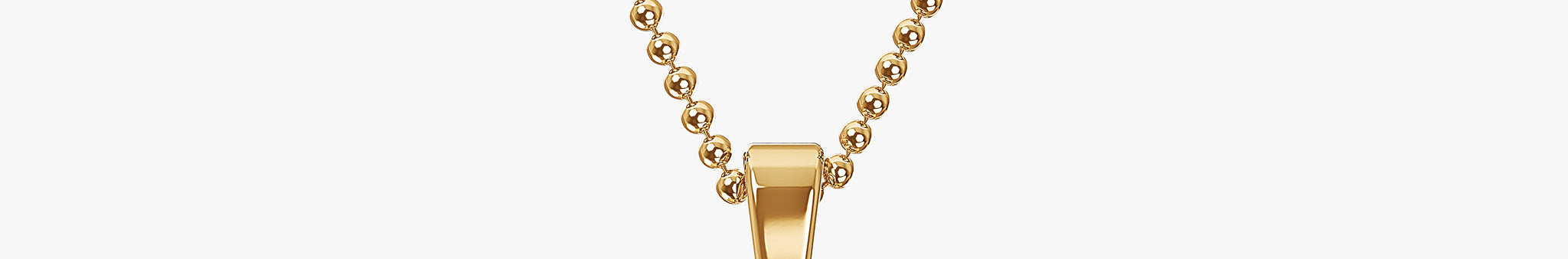 TYPE by J'EVAR 9MM Z A SOLITAIRE DIAMOND INITIAL PENDANT 18K Yellow Gold ALTR Lab Grown Diamond Back View