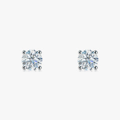 Certified Diamond Stud Earrings