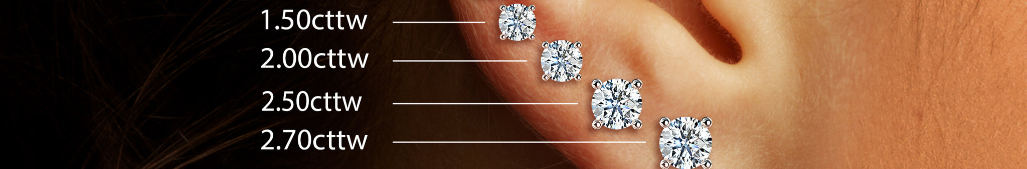 Certified Diamond Stud Earrings