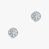 J'EVAR 18KT White Gold Elements ALTR Lab Grown Diamond Earrings Front View | 1.50 CT