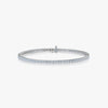 J'EVAR 14KT White Gold Classic ALTR Lab Grown Diamond Tennis Bracelet Front View | 8 IN / 2.25 CT
