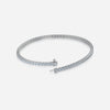 J'EVAR 14KT White Gold Classic ALTR Lab Grown Diamond Tennis Bracelet Lock View | 6 IN / 1.67 CT