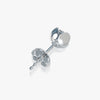 J'EVAR 14KT White Gold Lotus Petals ALTR Lab Grown Diamond Earrings Back View | 1.50 CT