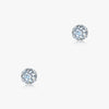 J'EVAR 14KT White Gold Lotus Petals ALTR Lab Grown Diamond Earrings Front View | 0.30 CT