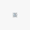 J'EVAR 14KT White Gold ALTR Lab Grown Diamond Stud Earrings Front View | Single / 0.15 CT