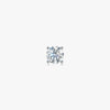 J'EVAR 14KT White Gold ALTR Lab Grown Diamond Stud Earrings Front View | Single / 0.25 CT