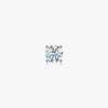 J'EVAR 14KT White Gold ALTR Lab Grown Diamond Stud Earrings Front View | Single / 0.50 CT