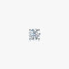 J'EVAR 14KT White Gold ALTR Lab Grown Diamond Stud Earrings Front View | Single / 0.60 CT