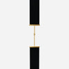 J'EVAR 14KT Yellow Gold Pave Heart ALTR Lab Grown Diamond Choker Lock View | 1.50 CT