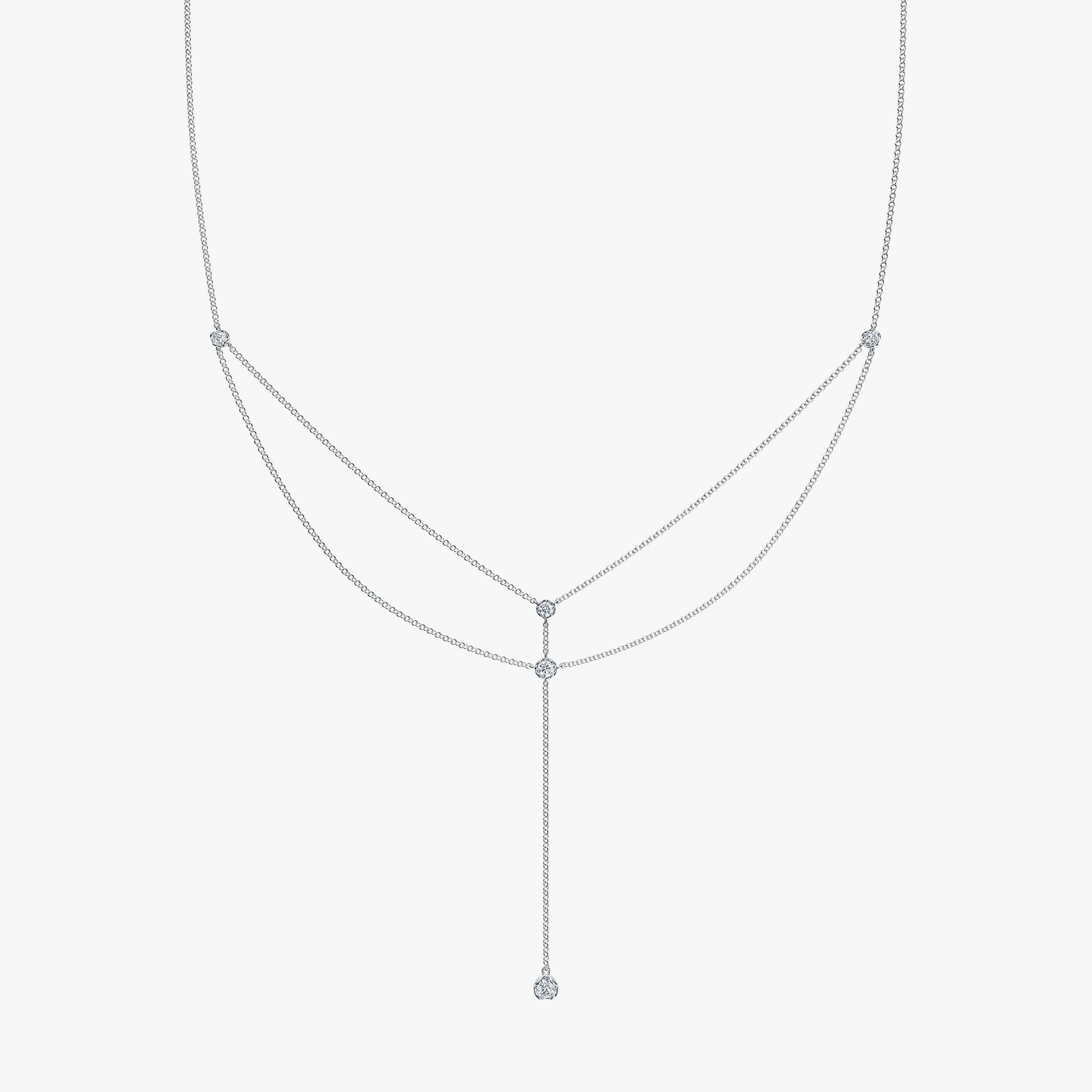 Prada Designer Triple Layered Necklace Set | Mirana