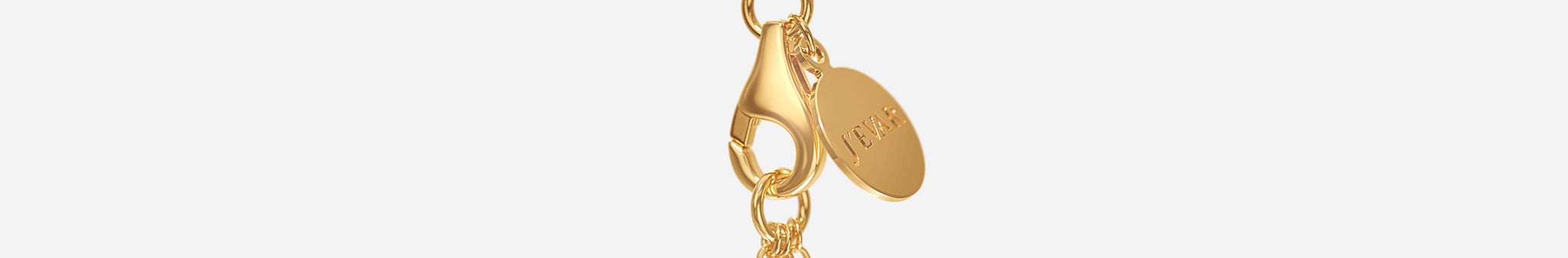 J'EVAR 14KT Yellow Gold Pave Heart ALTR Lab Grown Diamond Necklace Lock View