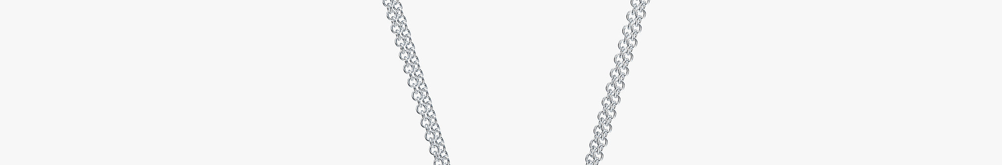 J'EVAR 14KT White Gold Heart Key ALTR Lab Grown Diamond Necklace Perspective View