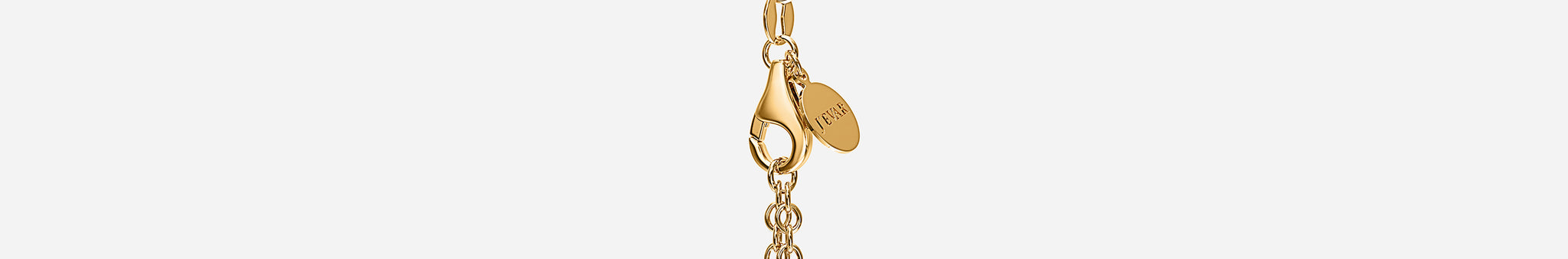 J'EVAR 14KT Yellow Gold Heart Key ALTR Lab Grown Diamond Necklace Lock View