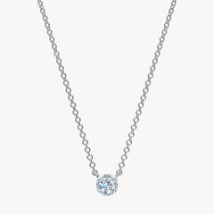 Solitaire Diamond Necklace