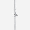 J'EVAR 14KT White Gold Solitaire ALTR Lab Grown Diamond Necklace Lock View | 1.25 CT