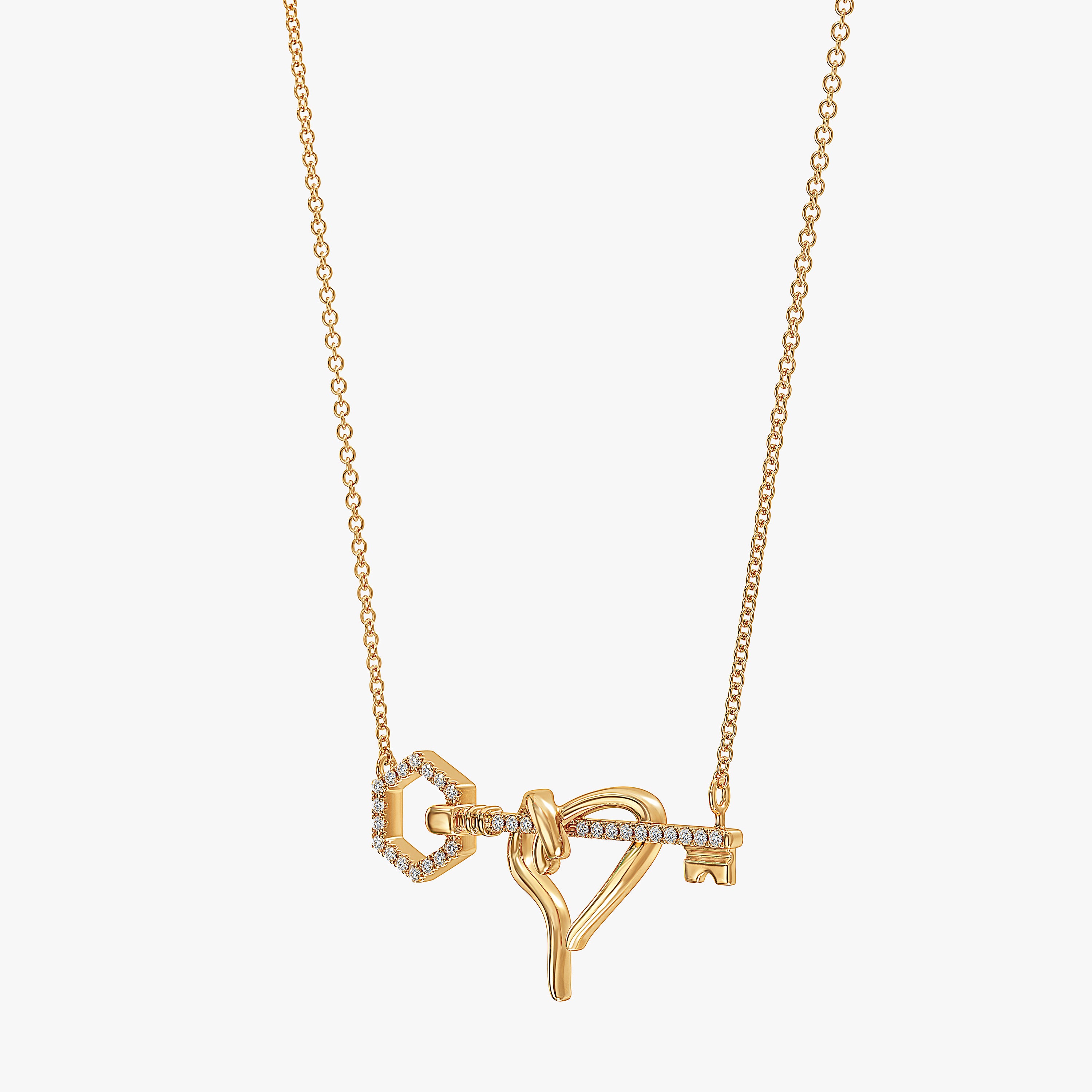 Tiffany and co discount j diamond necklace