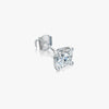 J'EVAR 14KT White Gold ALTR Lab Grown Diamond Stud Earrings Lock View | Pair / 1.70 CT